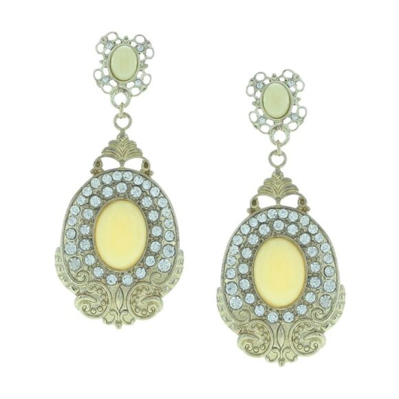 OLIVIA WELLES Harper Statement Earrings, NWT - Picture 1 of 11